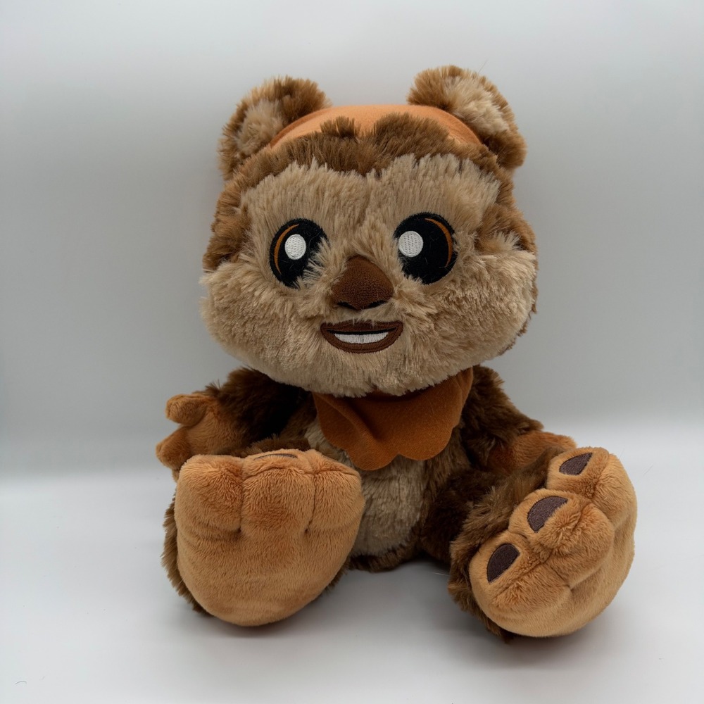 Disney Parks Star Wars Wicket the Ewok Big Feet Plush Stuffed Soft Toy Exclusive